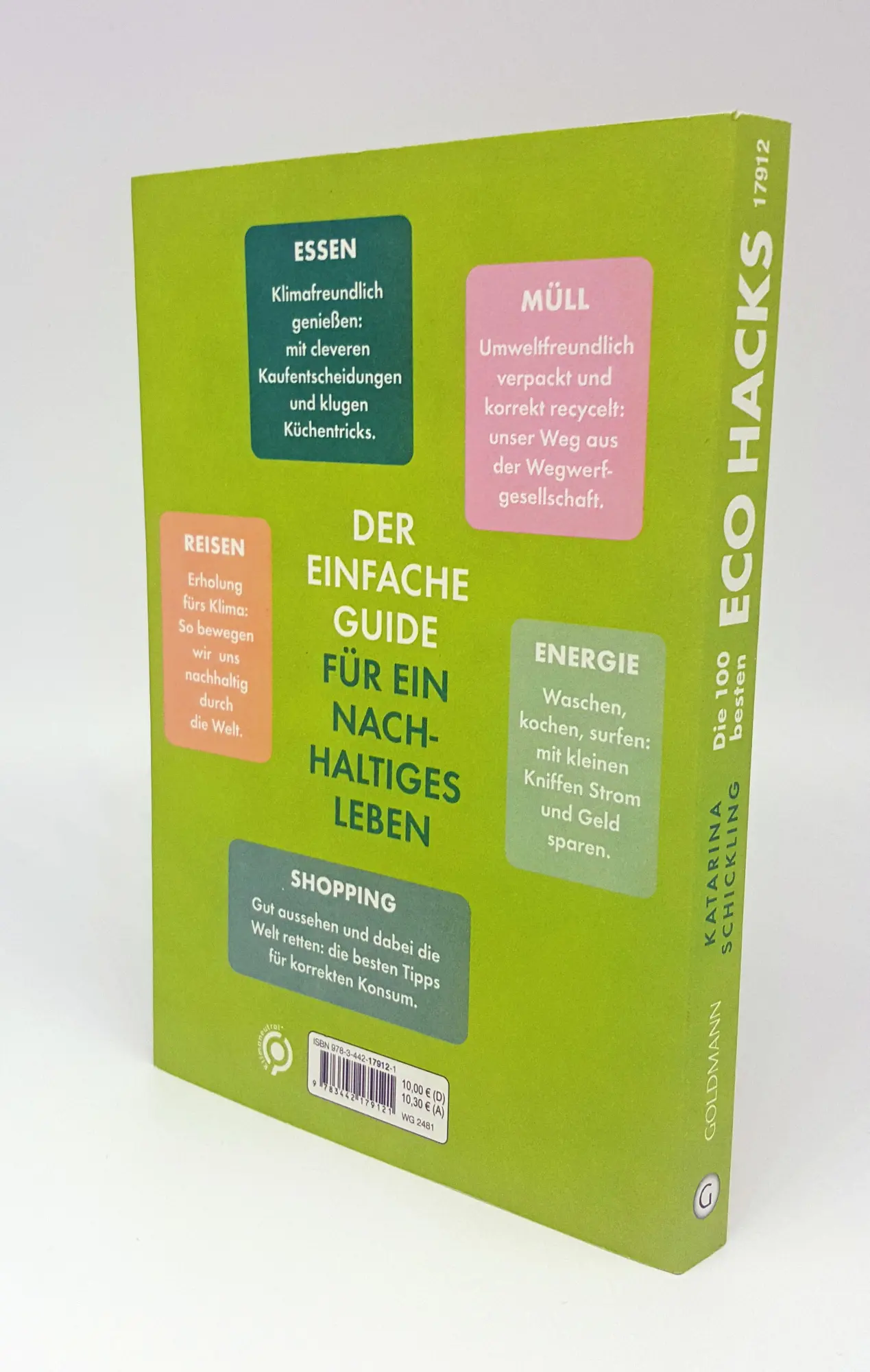 Bild: 9783442179121 | Die 100 besten Eco Hacks | Katarina Schickling | Taschenbuch | 176 S.