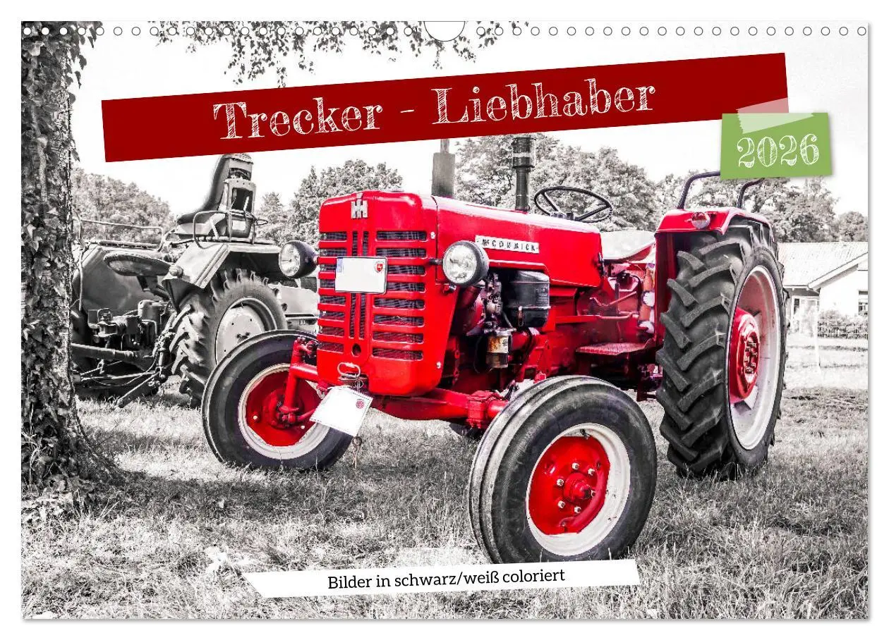 Cover: 9783457889121 | Trecker-Liebhaber (Wandkalender 2026 DIN A3 quer), CALVENDO...