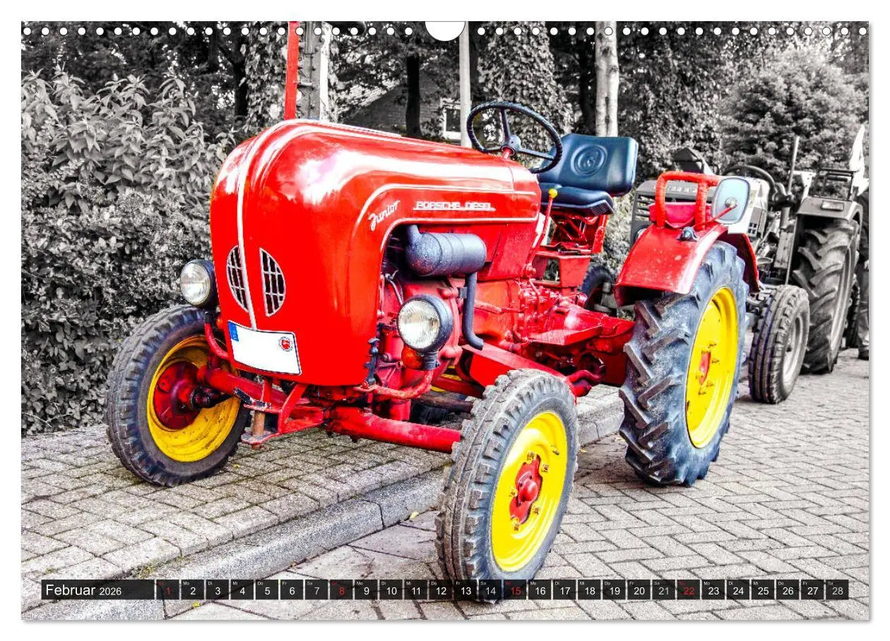 Bild: 9783457889121 | Trecker-Liebhaber (Wandkalender 2026 DIN A3 quer), CALVENDO...