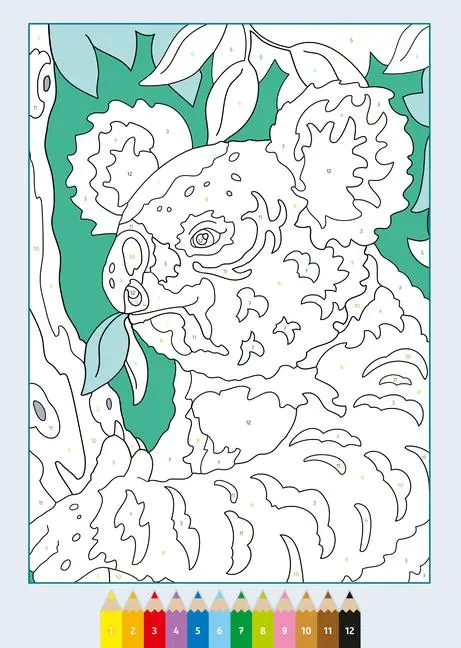 Bild: 9783473489121 | CreArt Malen nach Zahlen ab 7: Wilde Tiere | Maja Wagner | Taschenbuch