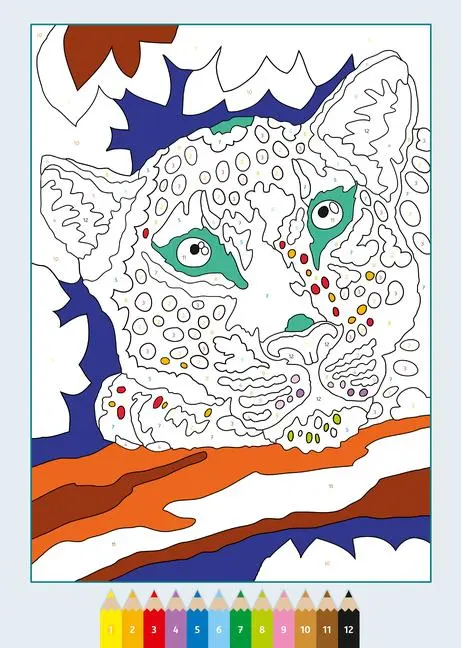 Bild: 9783473489121 | CreArt Malen nach Zahlen ab 7: Wilde Tiere | Maja Wagner | Taschenbuch