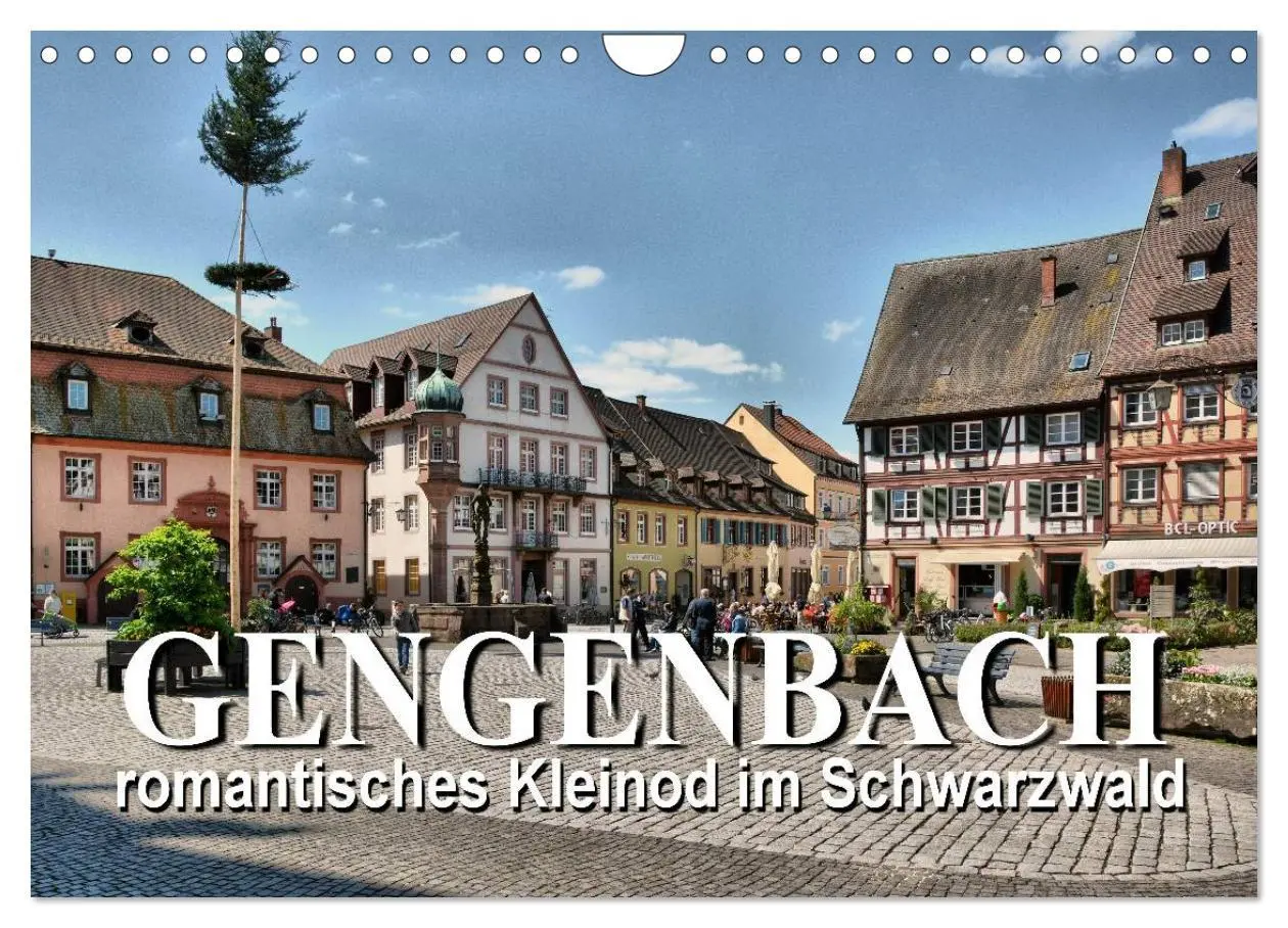Cover: 9783516049121 | Gengenbach - romantisches Kleinod im Schwarzwald (Wandkalender 2026...