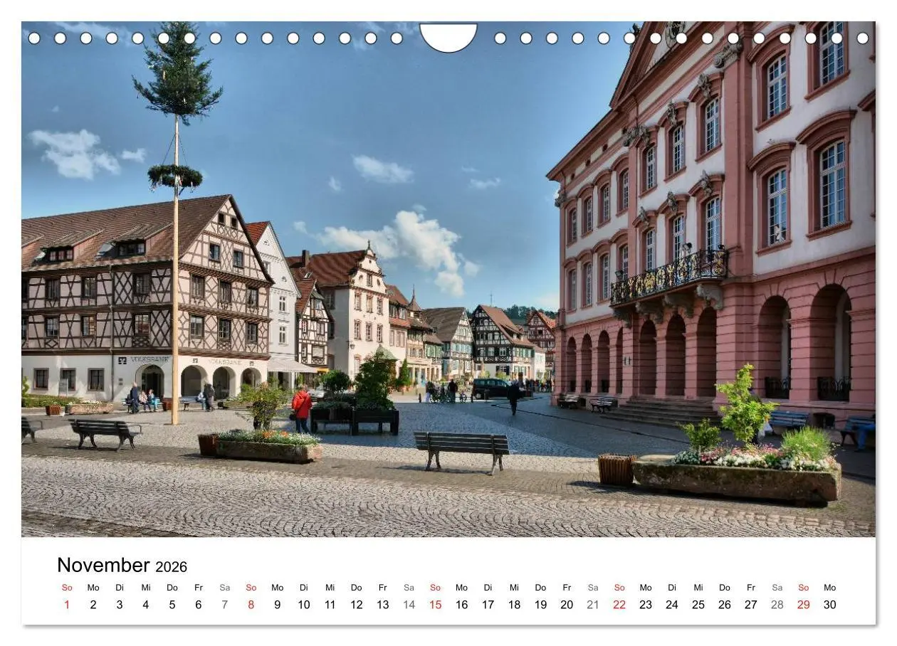 Bild: 9783516049121 | Gengenbach - romantisches Kleinod im Schwarzwald (Wandkalender 2026...