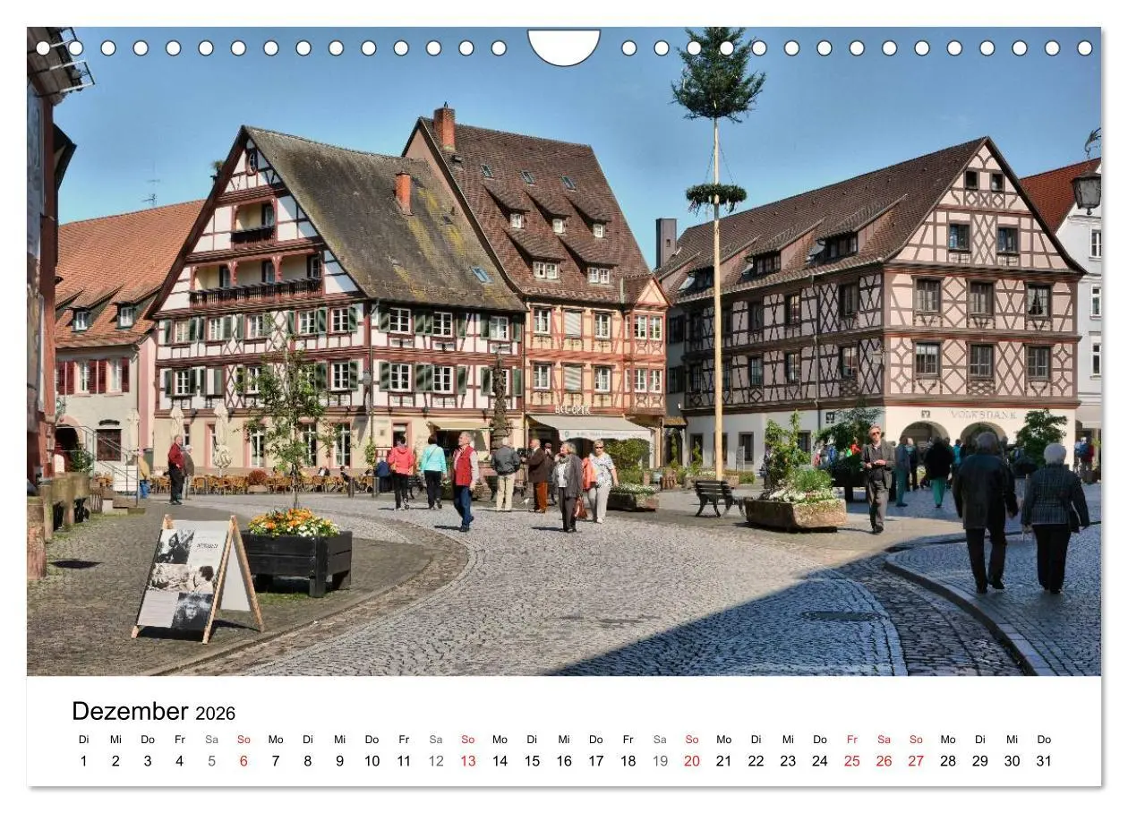 Bild: 9783516049121 | Gengenbach - romantisches Kleinod im Schwarzwald (Wandkalender 2026...
