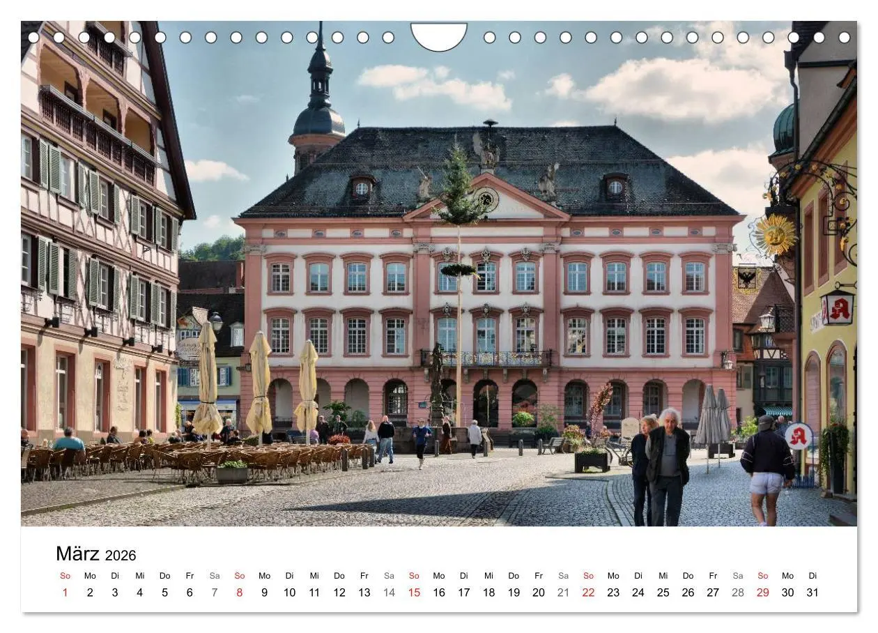 Bild: 9783516049121 | Gengenbach - romantisches Kleinod im Schwarzwald (Wandkalender 2026...