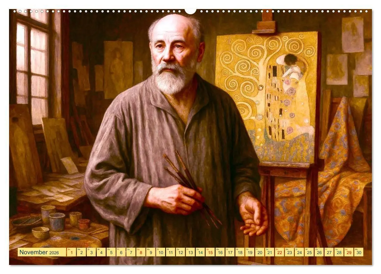 Bild: 9783516669121 | Gustav Klimt. Sein Leben, seine Kunstwerke (hochwertiger Premium...