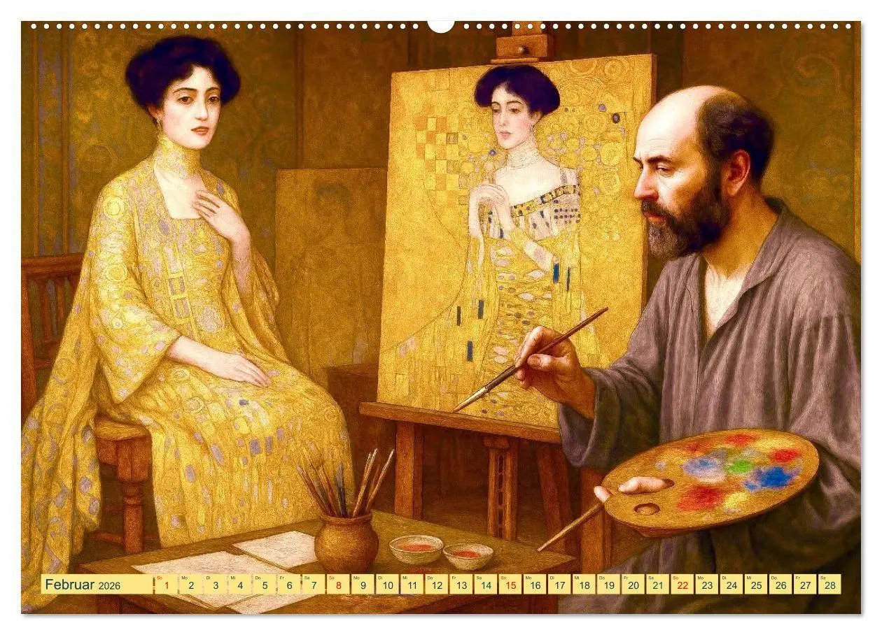 Bild: 9783516669121 | Gustav Klimt. Sein Leben, seine Kunstwerke (hochwertiger Premium...