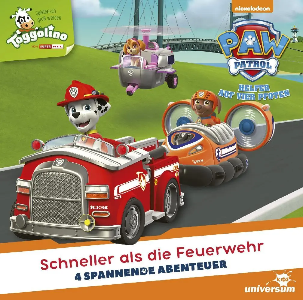 Cover: 889854469221 | Paw Patrol - Schneller als die Feuerwehr, 1 Audio-CD | Audio-CD | 2017
