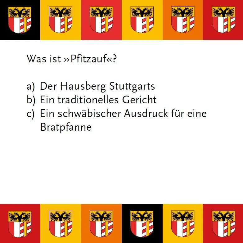 Bild: 4250364119221 | Schwaben-Quiz (Neuauflage) | 66 unterhaltsame Fragen rund um Schwaben