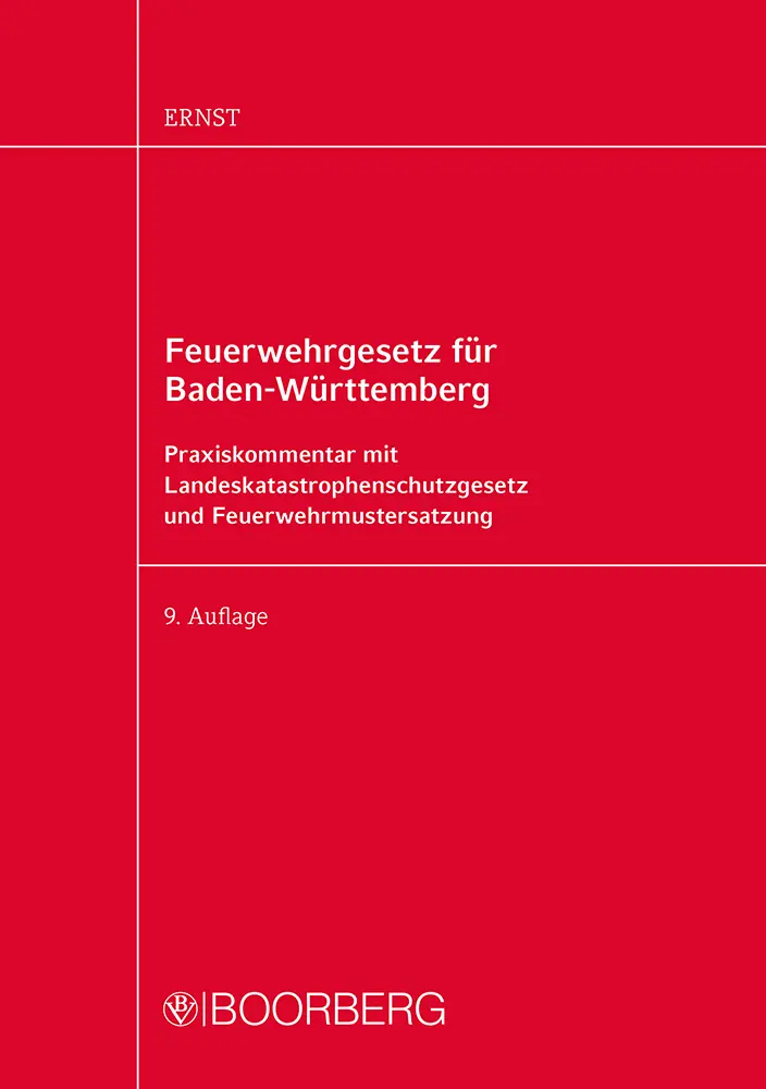Cover: 9783415059221 | Feuerwehrgesetz für Baden-Württemberg | Armin Ernst | Buch | 558 S.