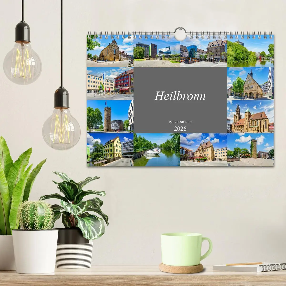 Bild: 9783457639221 | Heilbronn Impressionen (Wandkalender 2026 DIN A4 quer), CALVENDO...