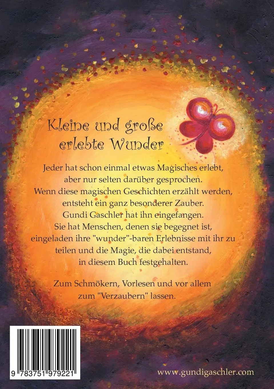 Rückseite: 9783751979221 | Magische Erlebnisse | gesammelt von Gundi Gaschler | Gundi Gaschler