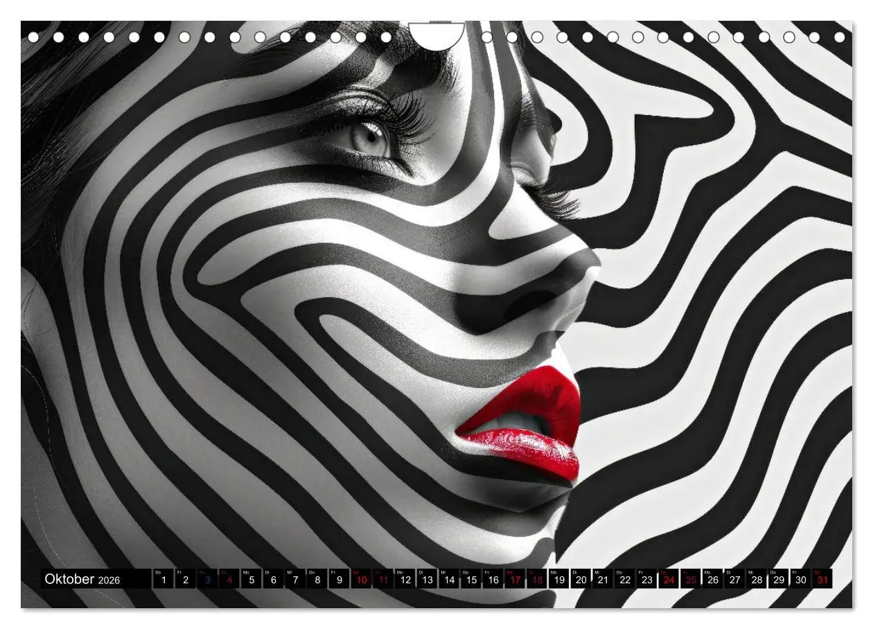 Bild: 9783457319321 | Faszination Bodypainting (Wandkalender 2026 DIN A4 quer), CALVENDO...