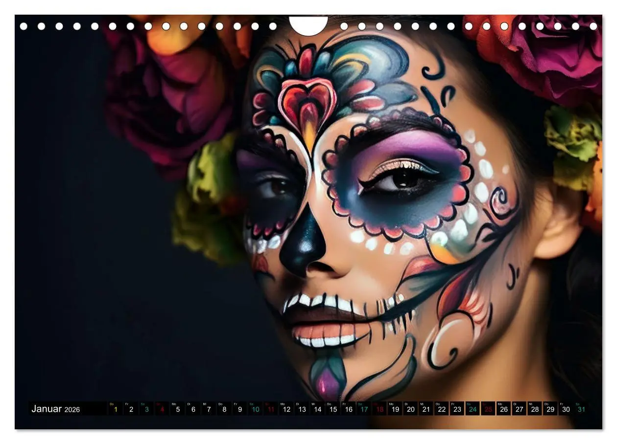 Bild: 9783457319321 | Faszination Bodypainting (Wandkalender 2026 DIN A4 quer), CALVENDO...