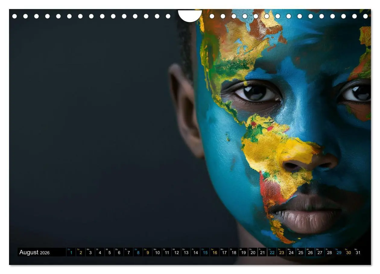 Bild: 9783457319321 | Faszination Bodypainting (Wandkalender 2026 DIN A4 quer), CALVENDO...