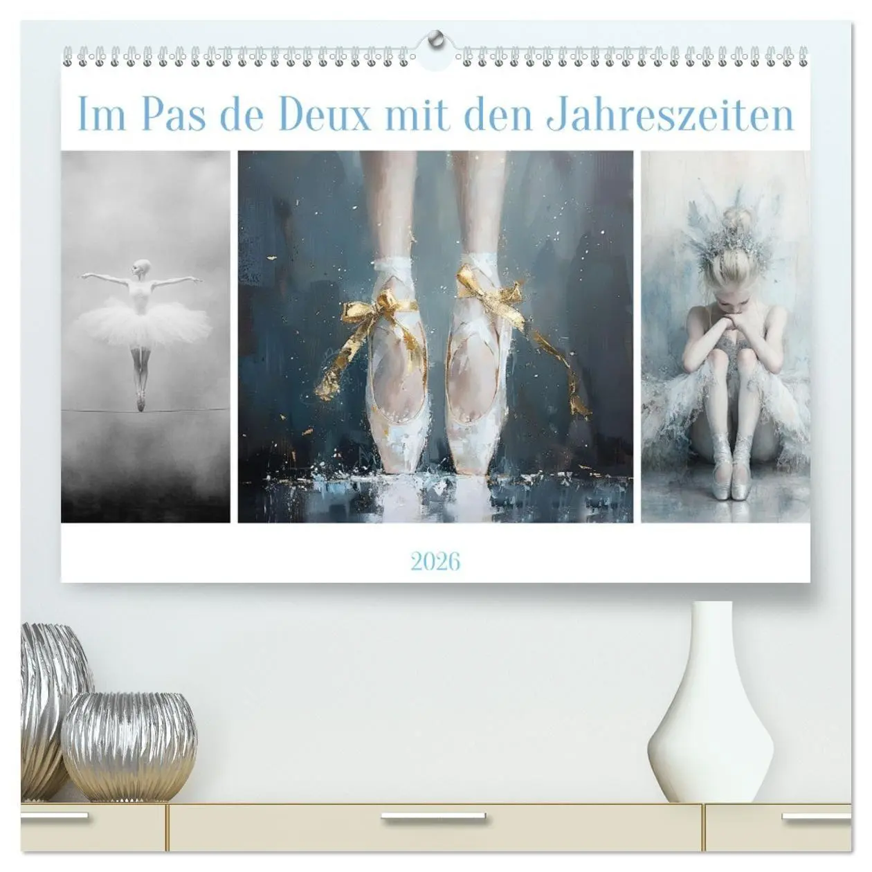 Cover: 9783516029321 | Im Pas de Deux mit der Stille (hochwertiger Premium Wandkalender...