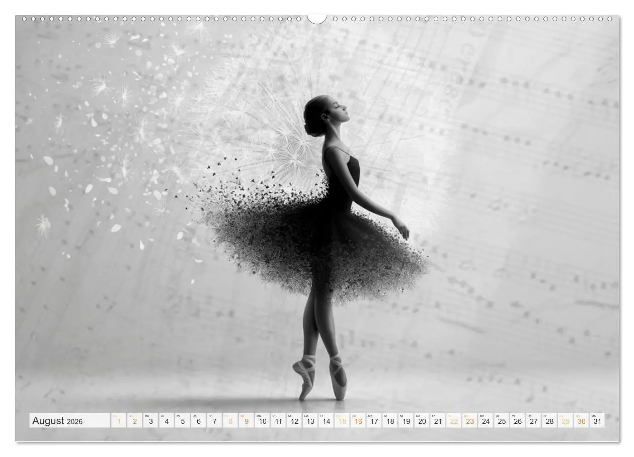 Bild: 9783516029321 | Im Pas de Deux mit der Stille (hochwertiger Premium Wandkalender...