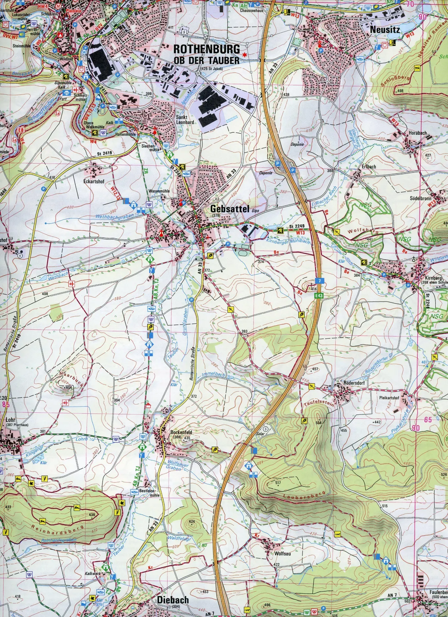Bild: 9783899339321 | Leutershausen 1:25 000 | Digitalisierung | (Land-)Karte | Deutsch