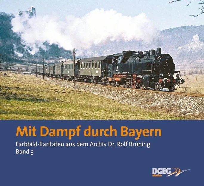 Cover: 9783937189321 | Mit Dampf durch Bayern | Rolf Brüning | Buch | 108 S. | Deutsch | 2026