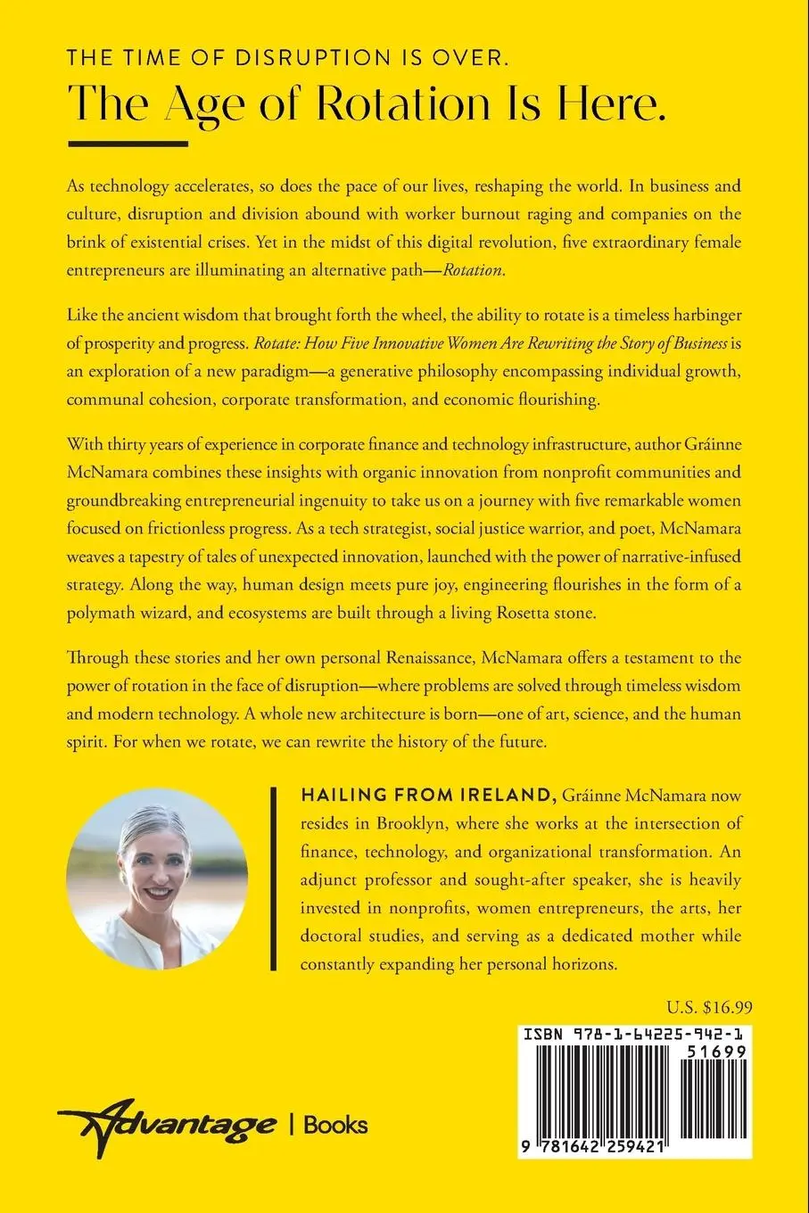 Rückseite: 9781642259421 | Rotate | How Five Innovative Women Are Rewriting the Story of Business
