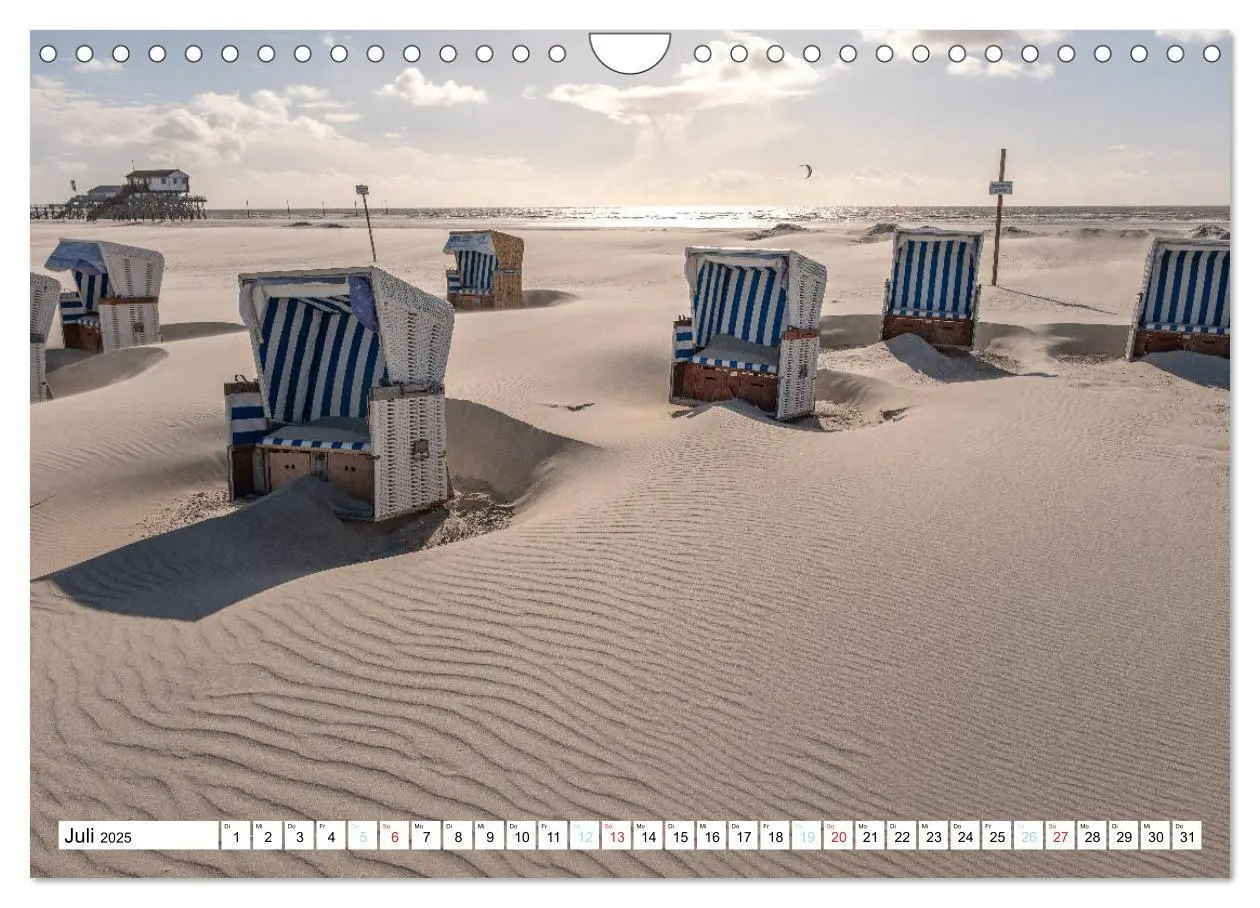 Bild: 9783435149421 | Faszination Sankt Peter-Ording (Wandkalender 2025 DIN A4 quer),...