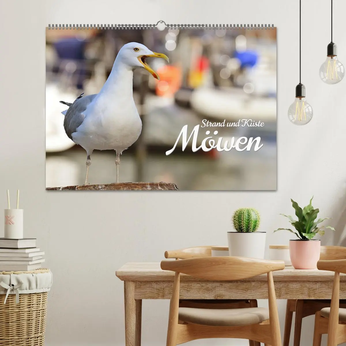 Bild: 9783457549421 | Strand und Küste - Möwen (Wandkalender 2026 DIN A2 quer), CALVENDO...