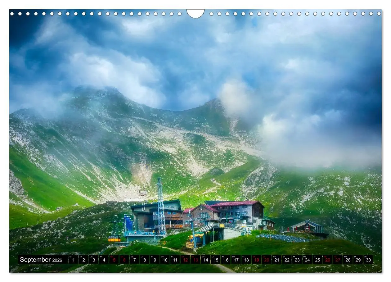 Bild: 9783457619421 | Oberstdorfer Bergwelt (Wandkalender 2026 DIN A3 quer), CALVENDO...