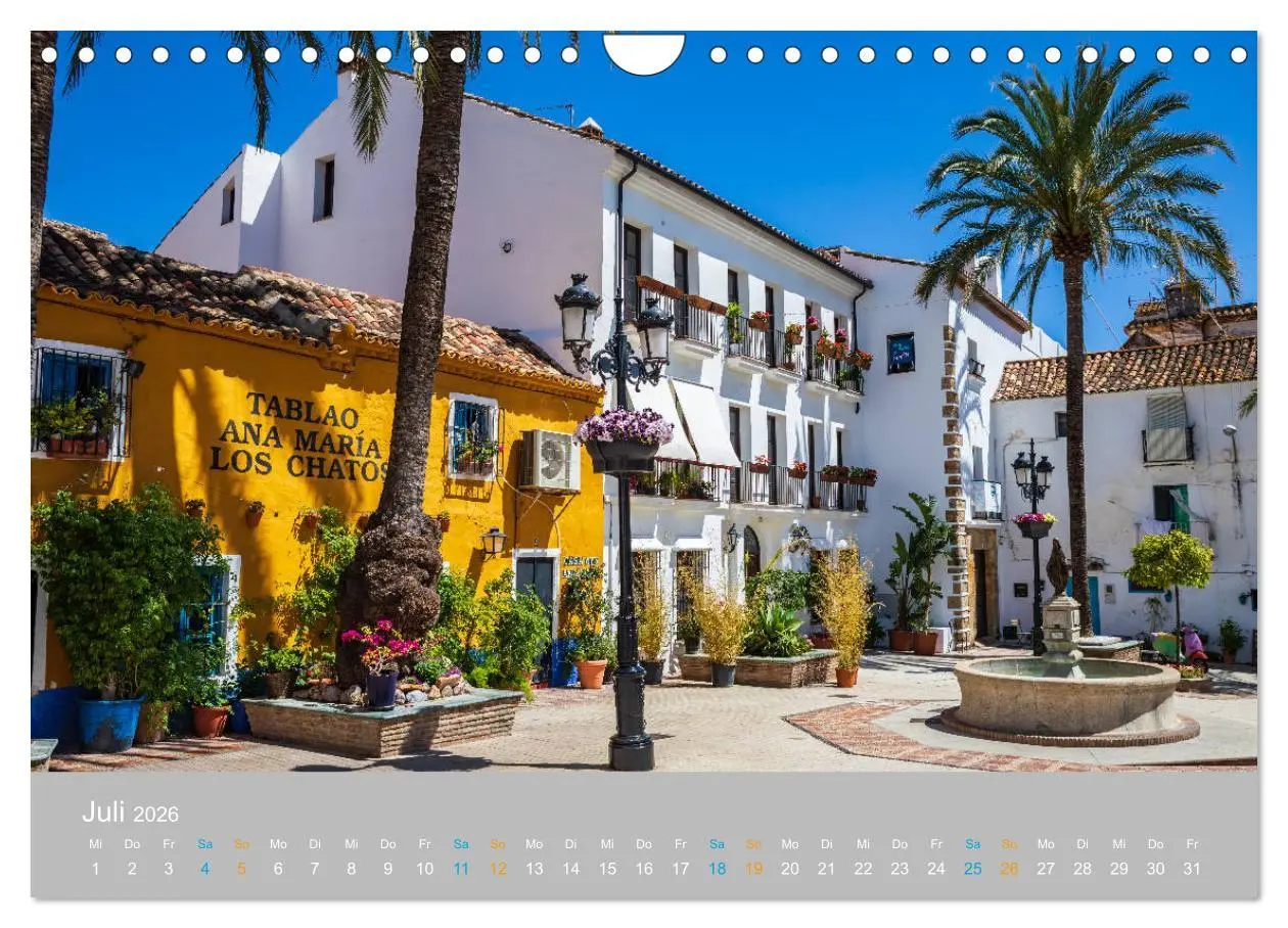 Bild: 9783457789421 | Marbella - andalusische Mittelmeerküste (Wandkalender 2026 DIN A4...