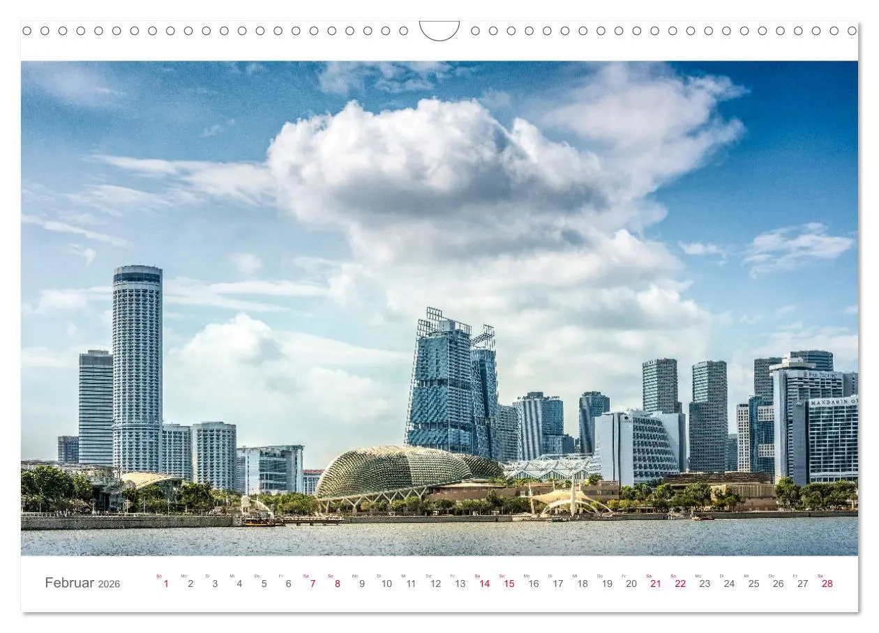 Bild: 9783457859421 | Singapur, Metropole in Asien (Wandkalender 2026 DIN A3 quer),...