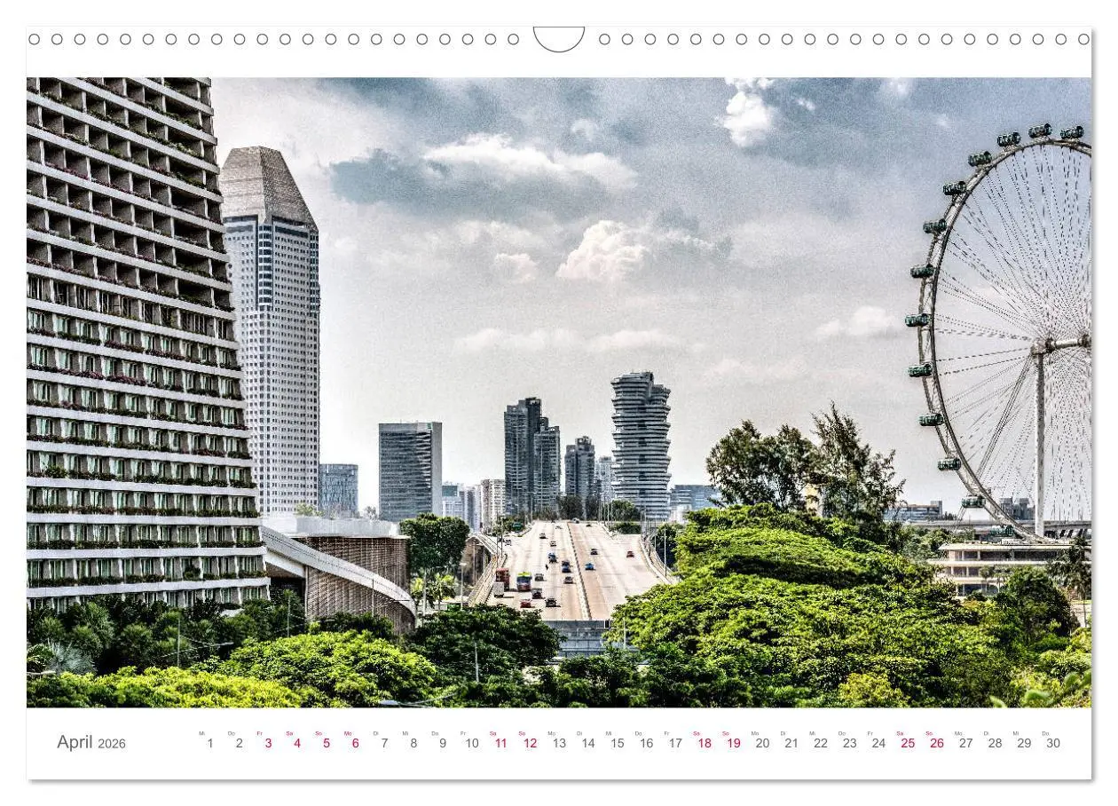 Bild: 9783457859421 | Singapur, Metropole in Asien (Wandkalender 2026 DIN A3 quer),...