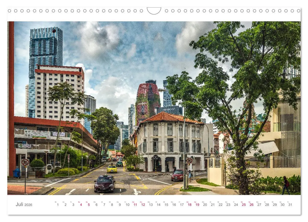 Bild: 9783457859421 | Singapur, Metropole in Asien (Wandkalender 2026 DIN A3 quer),...
