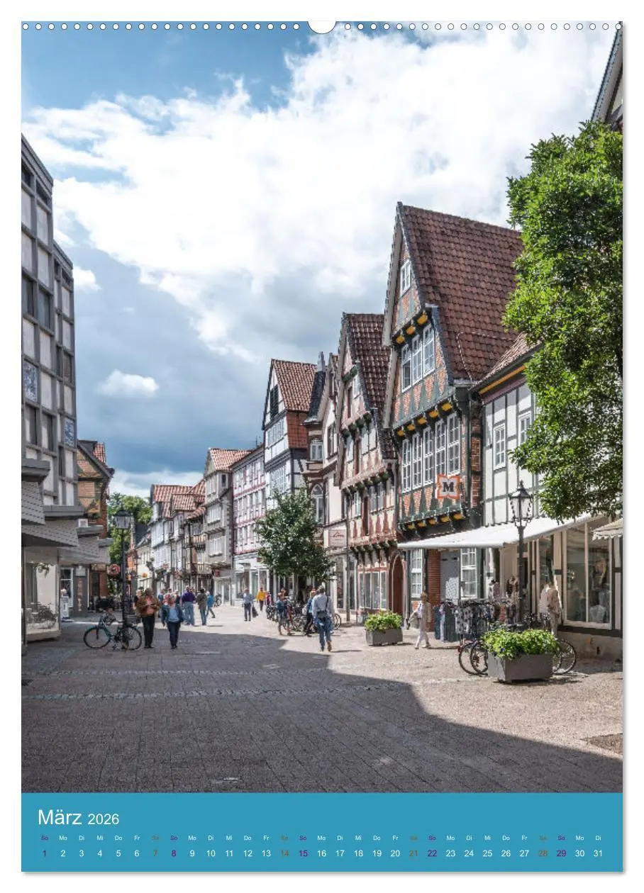 Bild: 9783516329421 | Celle in Niedersachsen (Wandkalender 2026 DIN A2 hoch), CALVENDO...