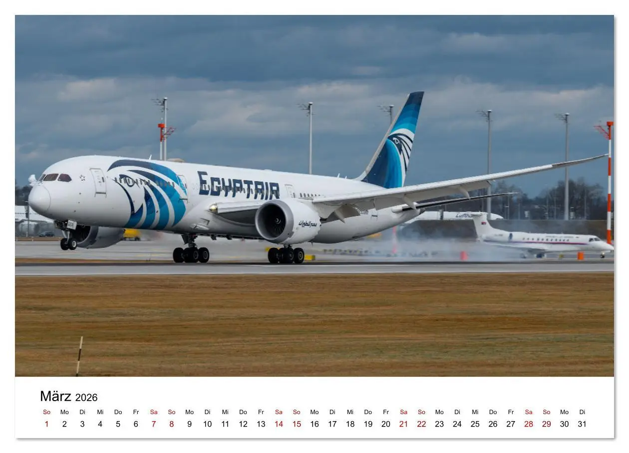 Bild: 9783516639421 | Boeing 787 Kalender (Wandkalender 2026 DIN A3 quer), CALVENDO...