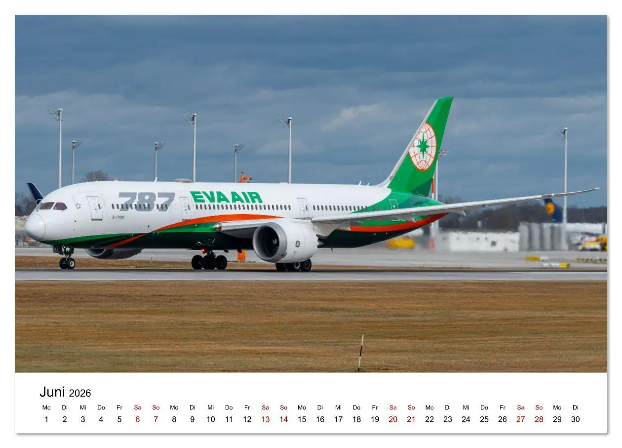Bild: 9783516639421 | Boeing 787 Kalender (Wandkalender 2026 DIN A3 quer), CALVENDO...
