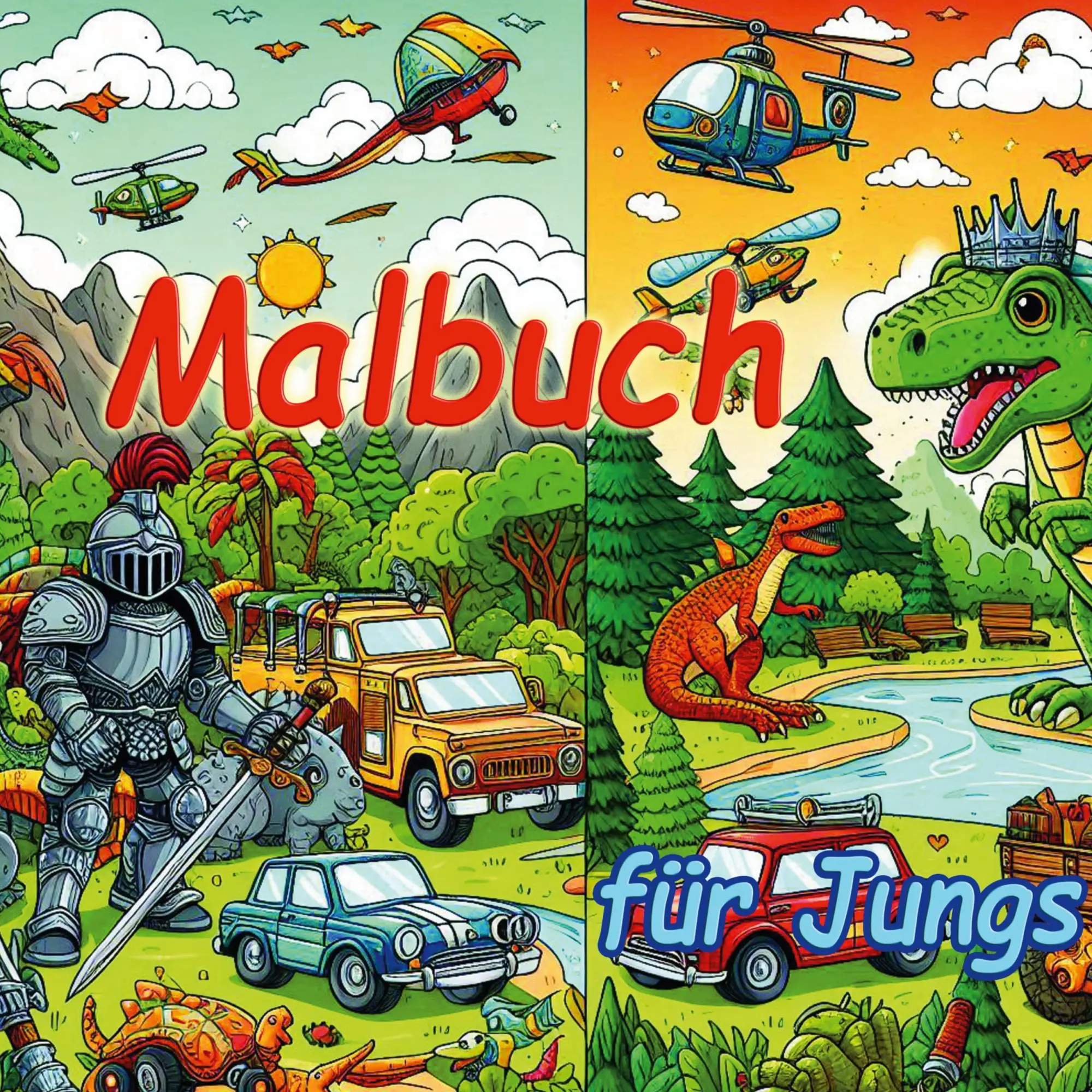 Cover: 9783759289421 | Malbuch für Jungs | Helmut Zilliken | Taschenbuch | 60 S. | Deutsch