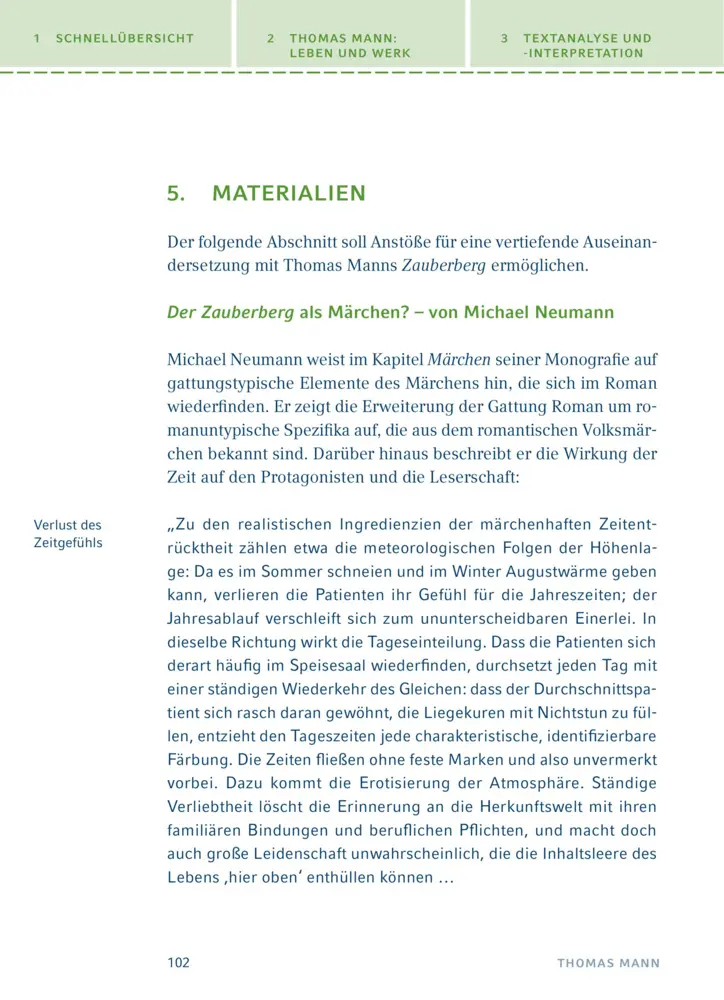Bild: 9783804419421 | Der Zauberberg von Thomas Mann - Textanalyse und Interpretation | Mann