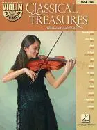 Cover: 9781458419521 | Classical Treasures | Violin Play-Along Volume 28 | Hal Leonard Corp