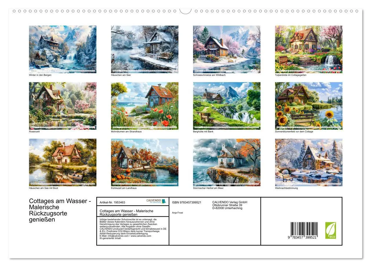 Bild: 9783457399521 | Cottages am Wasser - Malerische Rückzugsorte genießen (hochwertiger...