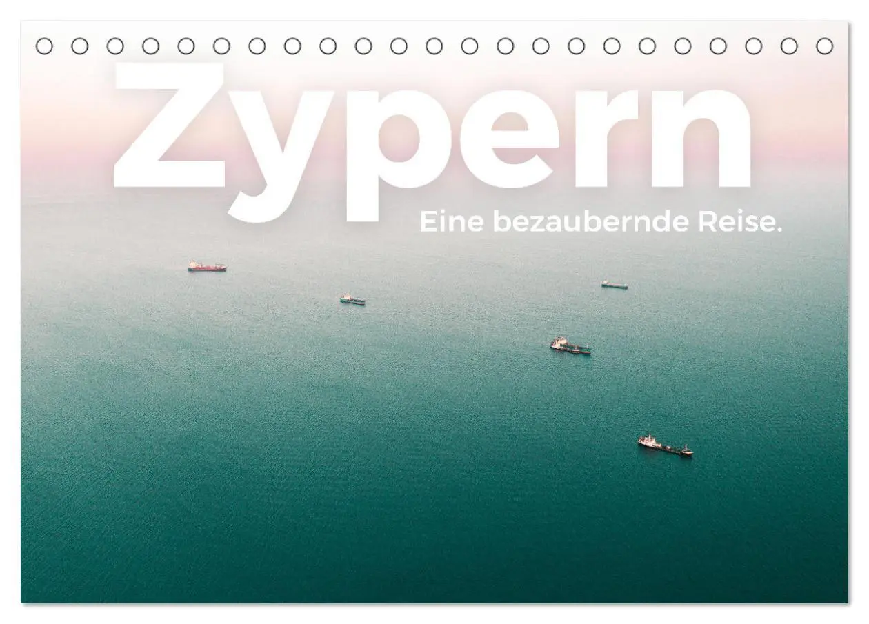 Cover: 9783457609521 | Zypern - Eine bezaubernde Reise. (Tischkalender 2026 DIN A5 quer),...