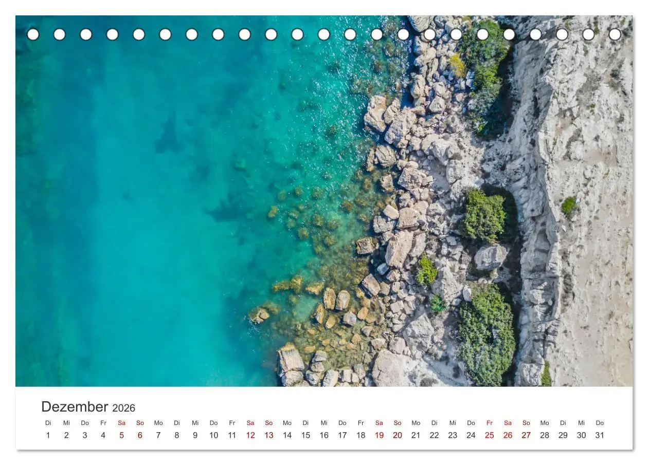Bild: 9783457609521 | Zypern - Eine bezaubernde Reise. (Tischkalender 2026 DIN A5 quer),...