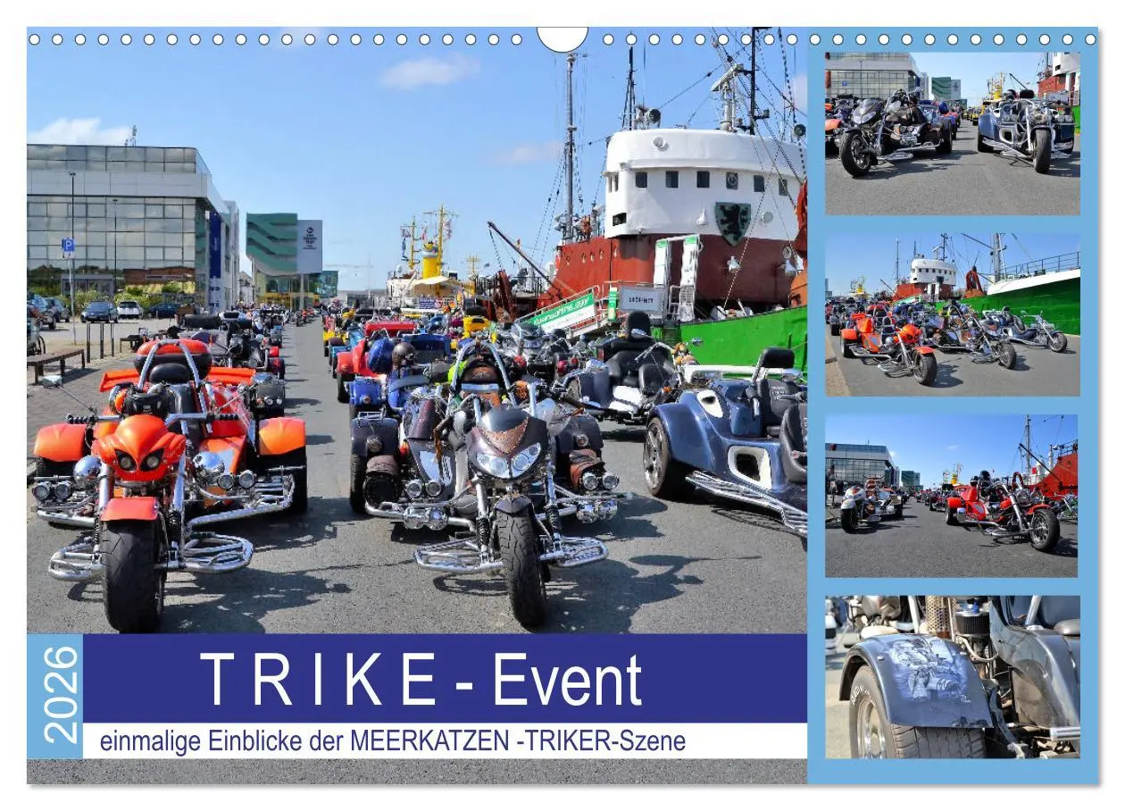 Cover: 9783457779521 | T R I K E - Event (Wandkalender 2026 DIN A3 quer), CALVENDO...