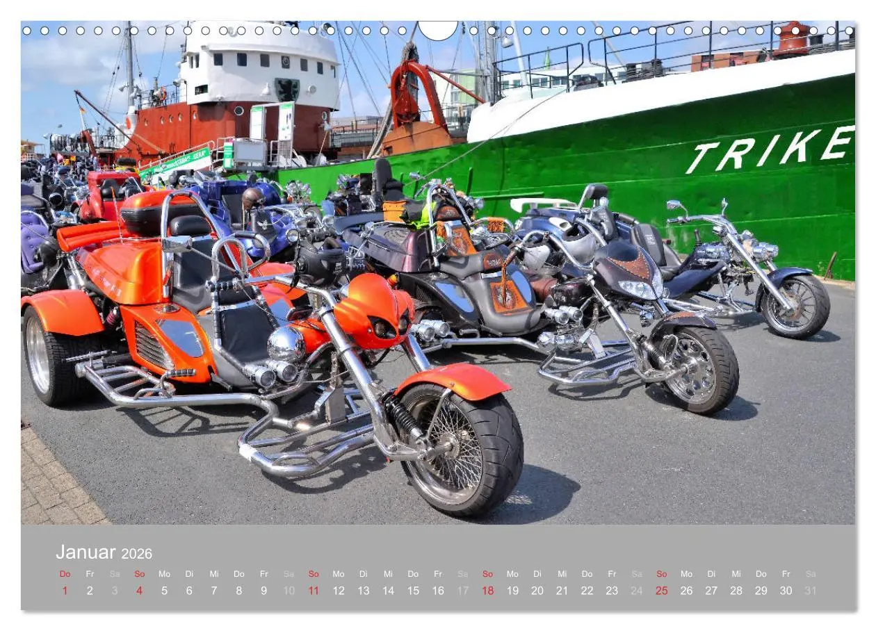 Bild: 9783457779521 | T R I K E - Event (Wandkalender 2026 DIN A3 quer), CALVENDO...