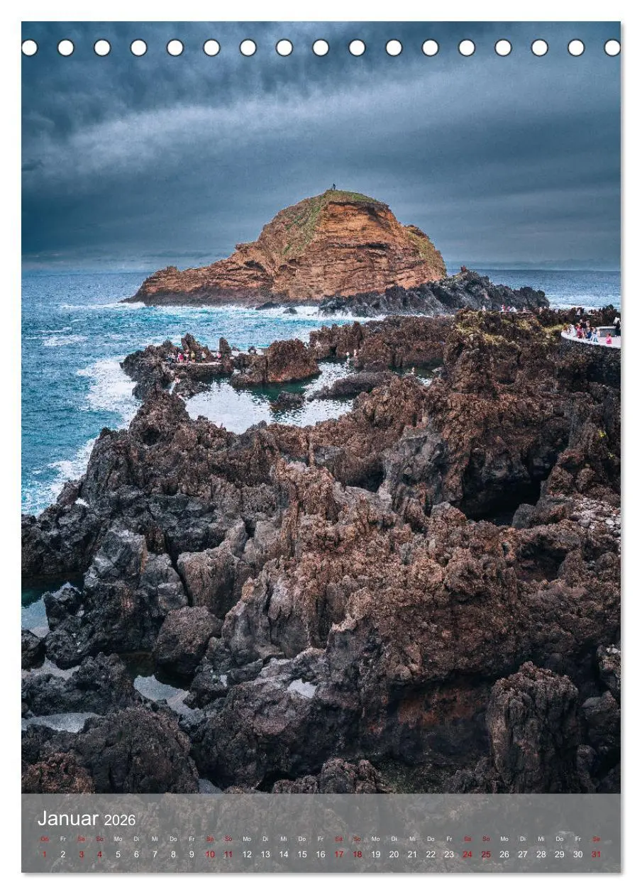 Bild: 9783516319521 | Madeira - Zauber einer Insel (Tischkalender 2026 DIN A5 hoch),...