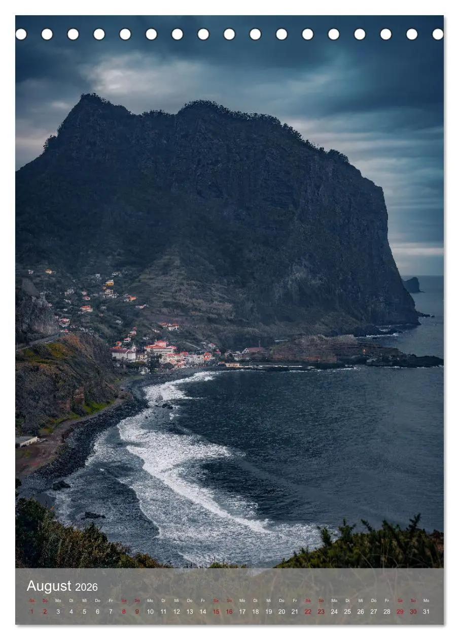 Bild: 9783516319521 | Madeira - Zauber einer Insel (Tischkalender 2026 DIN A5 hoch),...
