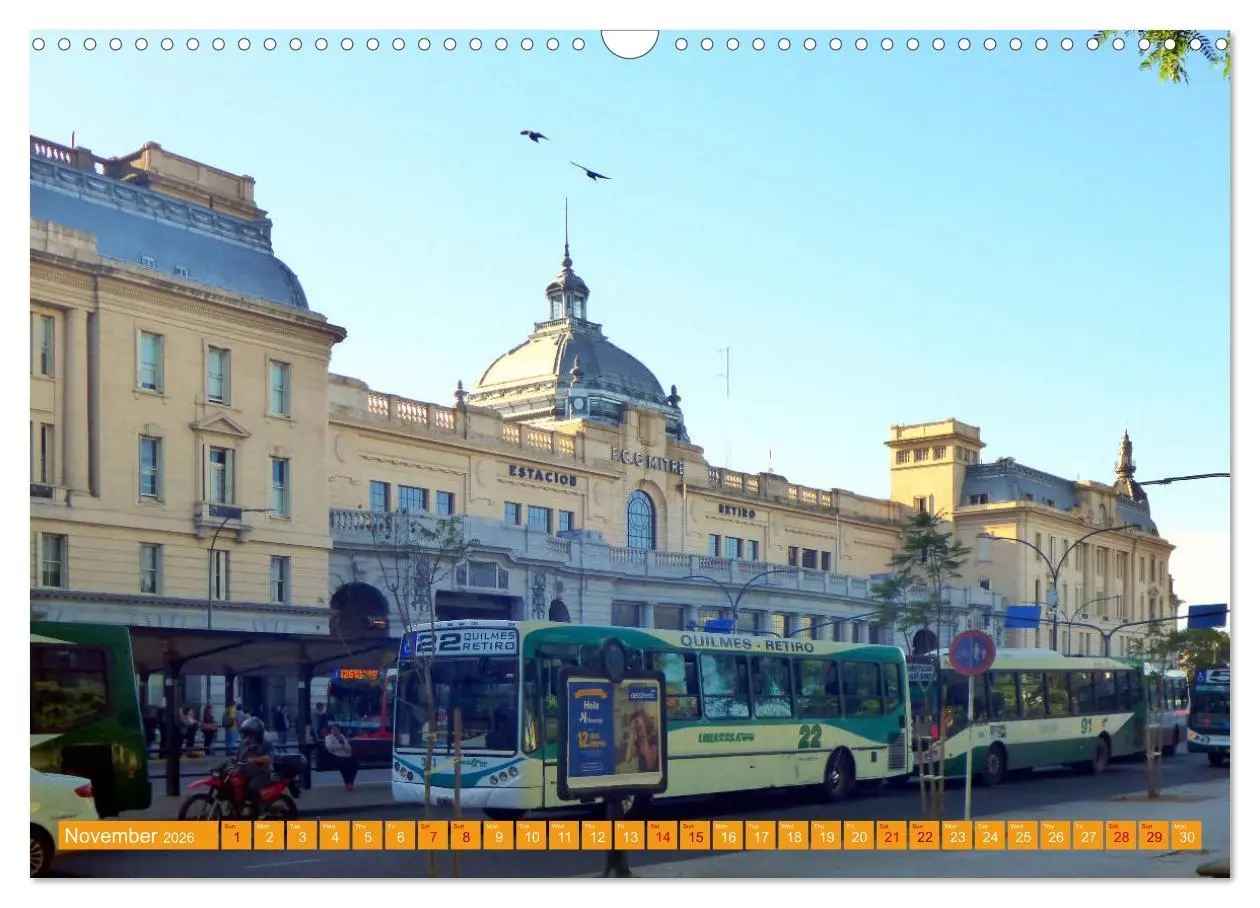 Bild: 9783516559521 | Buenos Aires - Capital on the Rio de la Plata (Wall Calendar 2026...