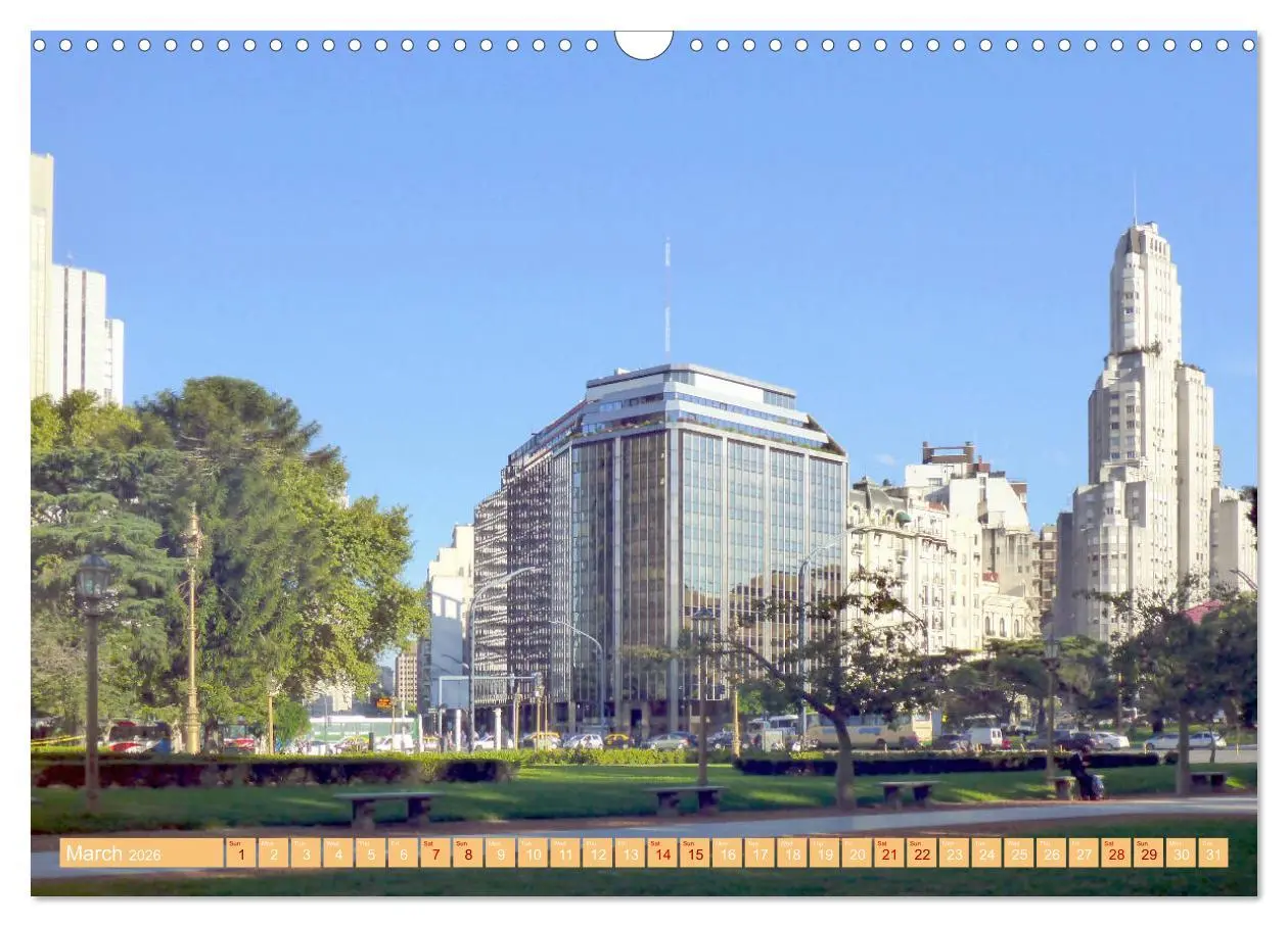 Bild: 9783516559521 | Buenos Aires - Capital on the Rio de la Plata (Wall Calendar 2026...