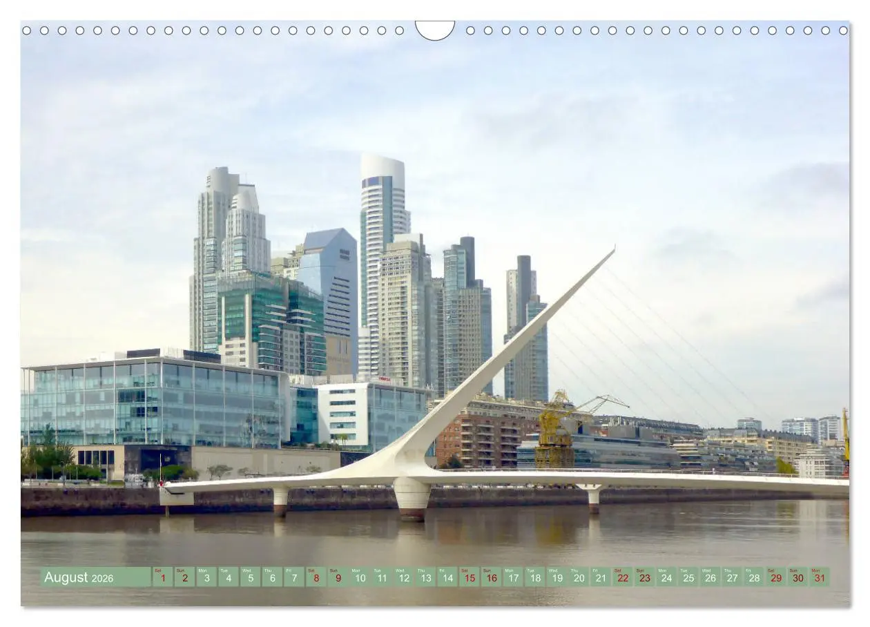 Bild: 9783516559521 | Buenos Aires - Capital on the Rio de la Plata (Wall Calendar 2026...