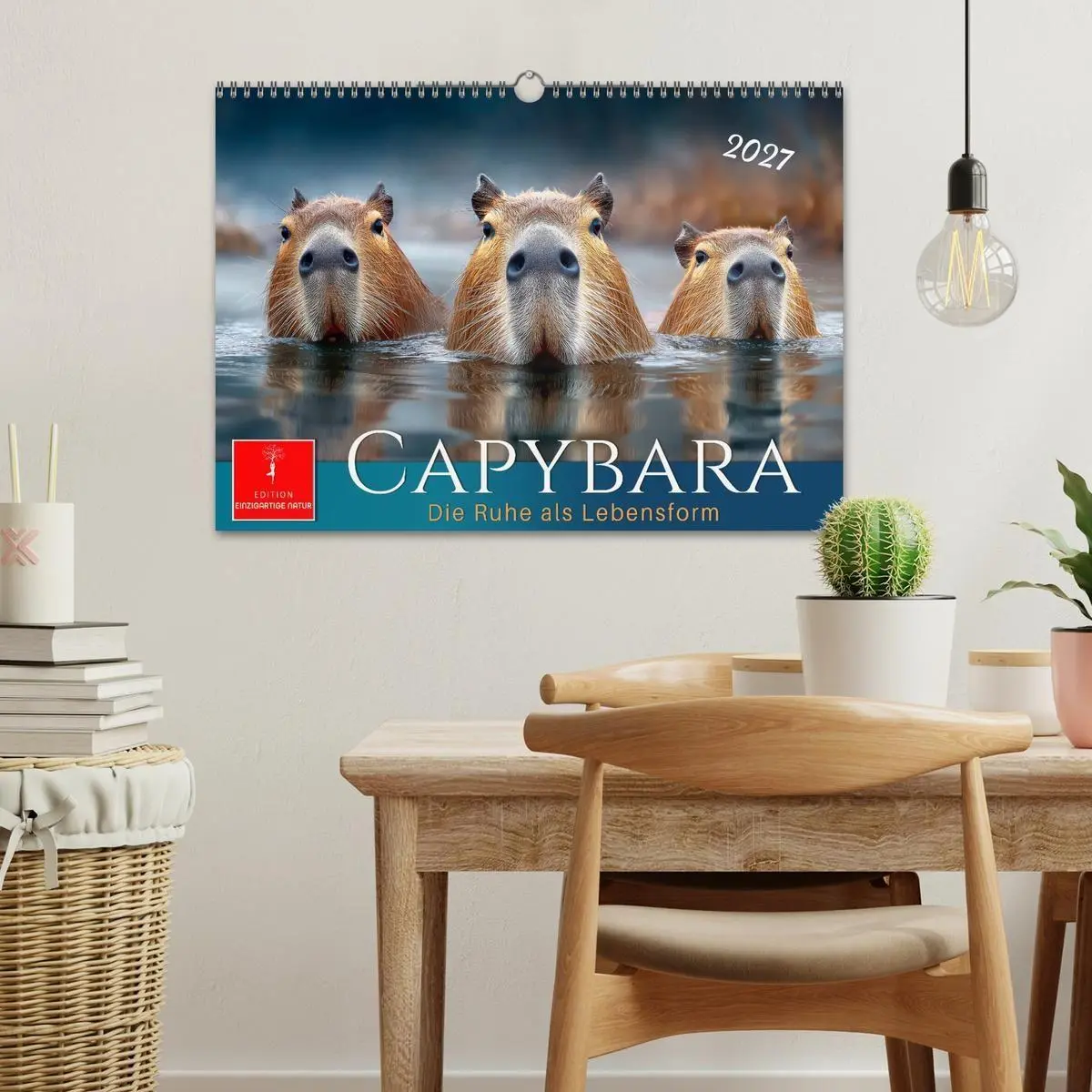 Bild: 9783516799521 | Capybara - die Ruhe als Lebensform (Wandkalender 2027 DIN A3 quer),...