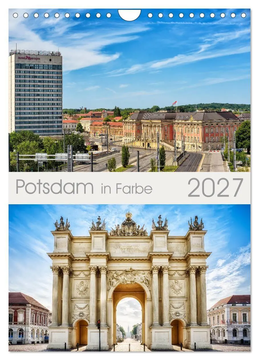 Cover: 9783569719521 | Potsdam in Farbe (Wandkalender 2027 DIN A4 hoch), CALVENDO...