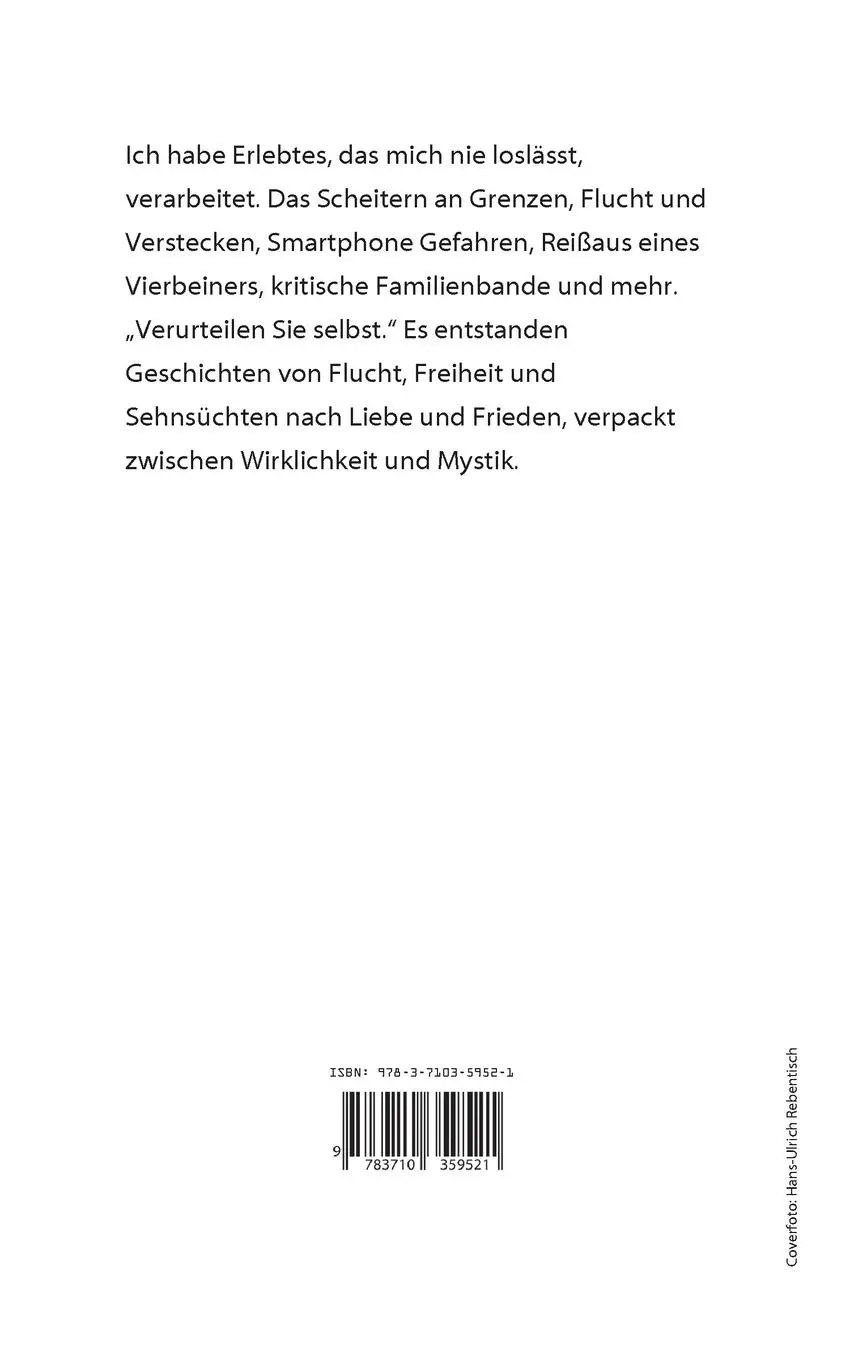 Rückseite: 9783710359521 | Unsere Wege wohin auch immer | wie zufällig... | Rebentisch | Buch
